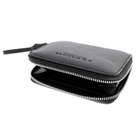 R.M. Williams Australia City Short Zip Wallet, Calfskin Leather, Black - Picture 2 of 8